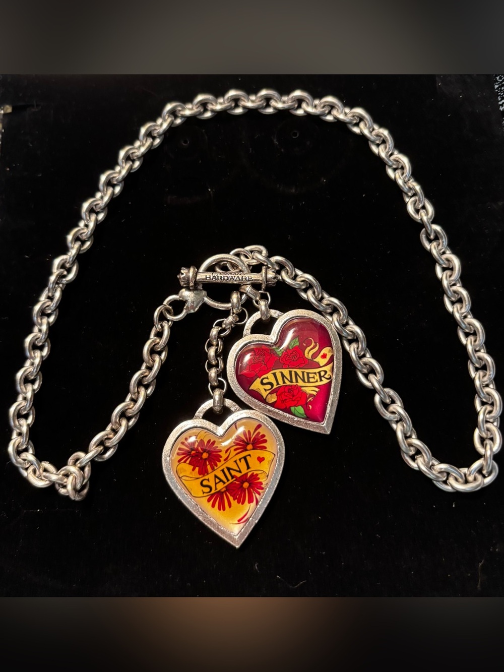 Vintage Karyn Cantor Classic Hardware Necklace